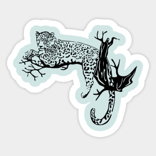 Afican Tiger Sticker